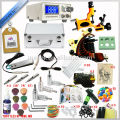 Kit de tatouage fournisseur 14 couleurs sans tatouage encre 2 pistolet machine de tatouage complet set body piercing tattoo kits